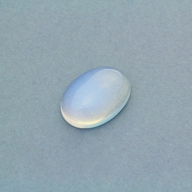 Kaboszon opal syntetyczny 13x18mm 1szt KBKA021
