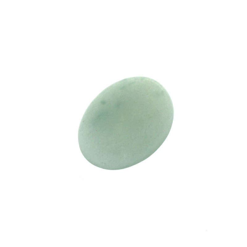 Jadeite cabochon green 15x20mm 1pc KBKA024