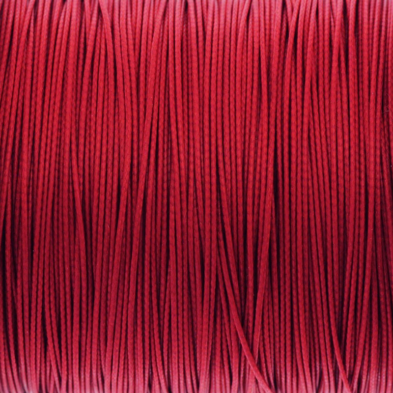 String / braided 0.5mm / nice shiny red / strong / fusible 2m RW007A