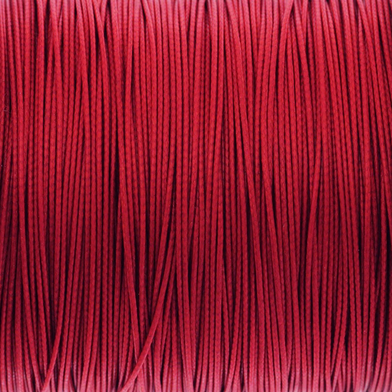 String / braided 0.5mm / nice shiny red / strong / fusible 2m RW007A