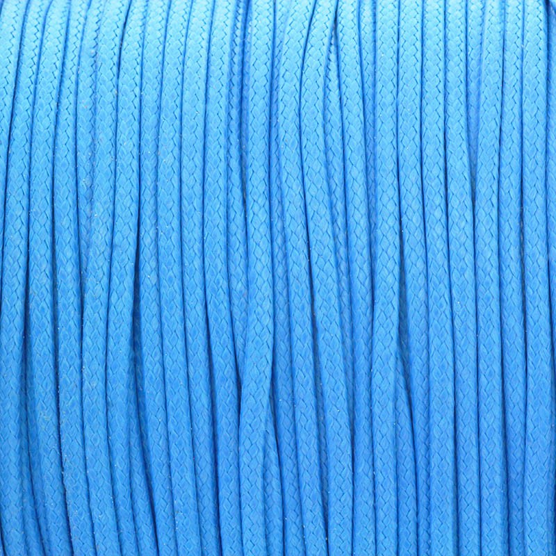 String for bracelets / 2mm blue polyamide 2m PW2MM38 braid