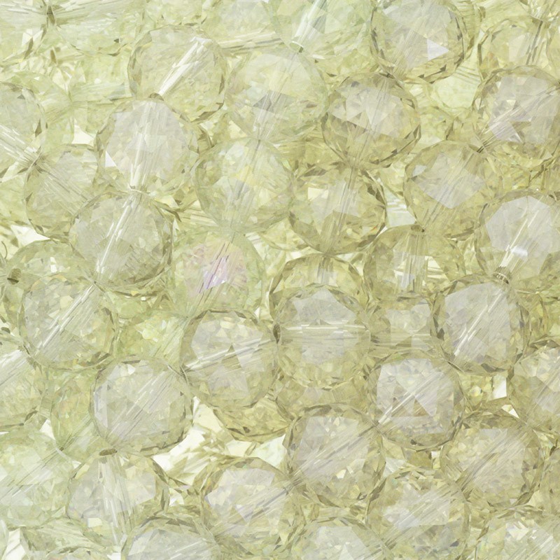 Crystal beads 12mm DISCO citrine AB 4pcs SZSZKU1209
