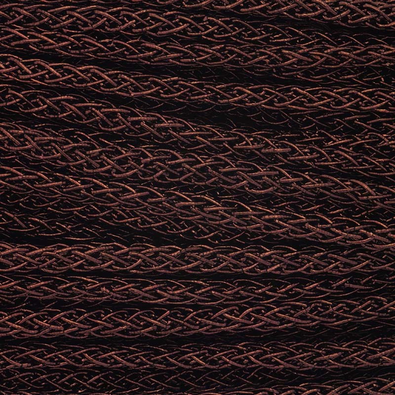 Metallic / burgundy string / braid 4mm 1m PWLU0412