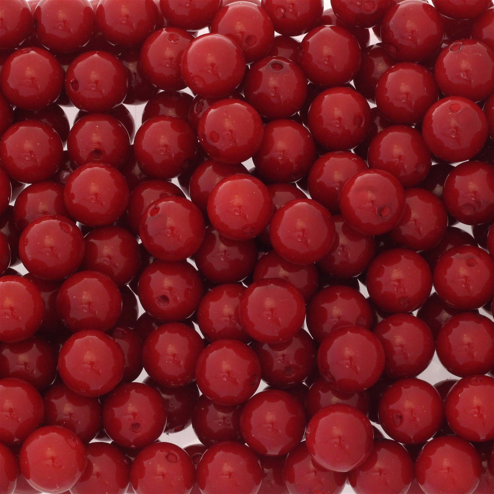 Acrylic beads / red / 14mm beads 4pcs PA1401
