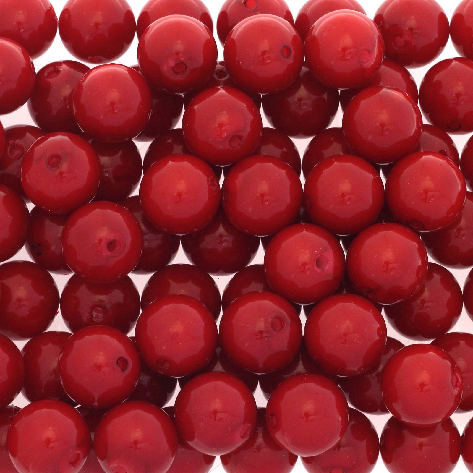 Acrylic beads / red / 18mm beads 4pcs PA1801