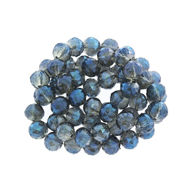 Crystal beads 12mm blue AB 4pcs SZSZKU1205A