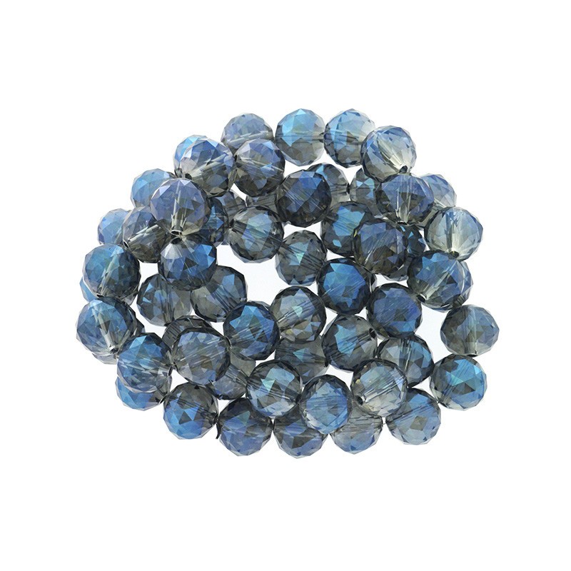 Crystal beads 12mm blue AB 4pcs SZSZKU1205A