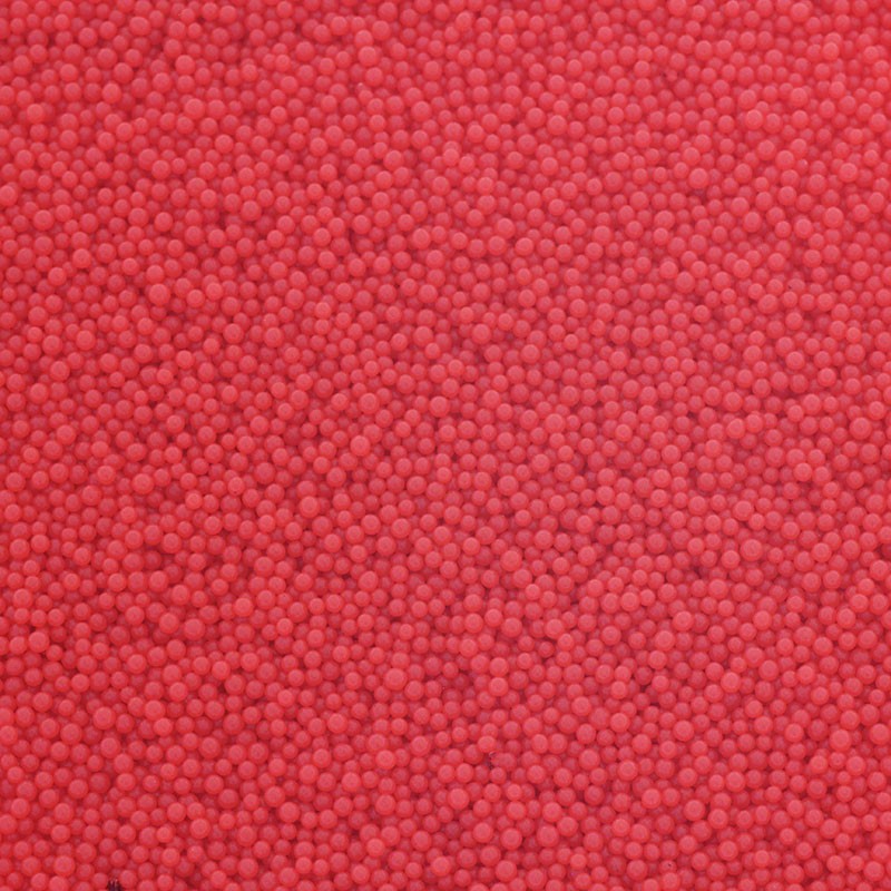 Szklany bulion (bez dziurek) czerwony 1mm 25g SZBU02