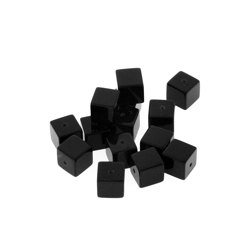 Onyx cube 10mm 1pc KAON120