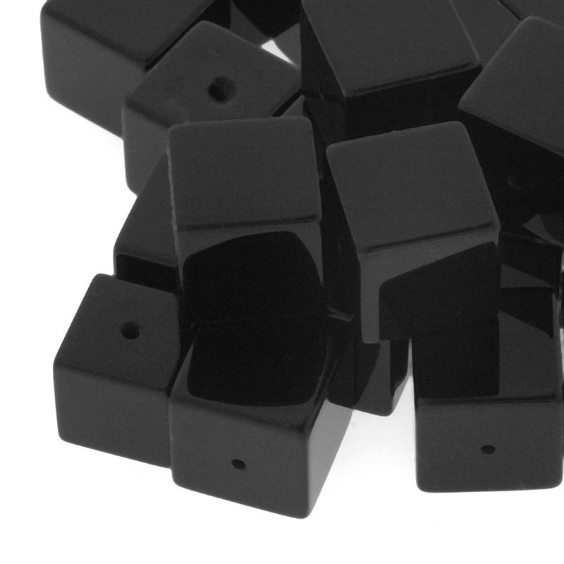 Onyx cube 14mm 1pc KAON122