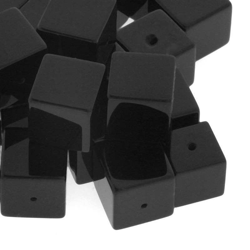 Onyx cube 14mm 1pc KAON122