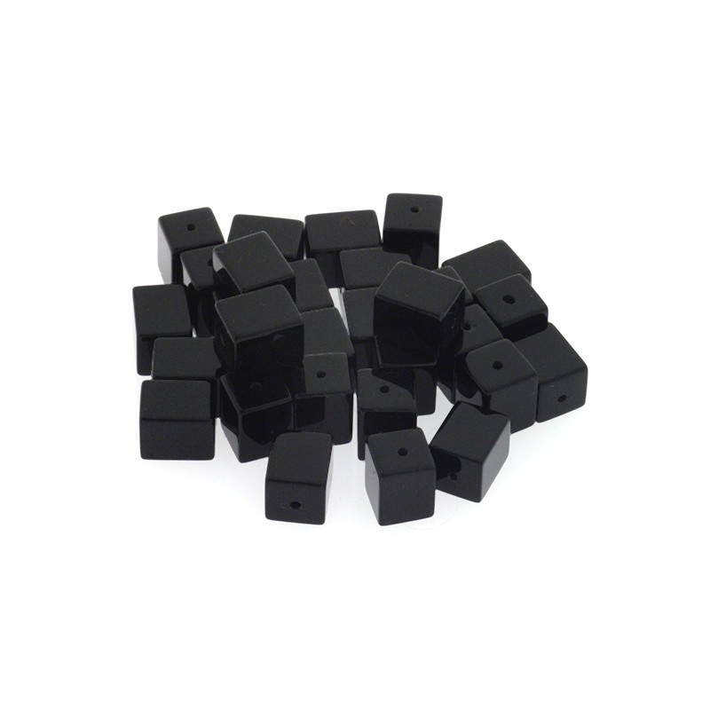Onyx cube 8x10mm 1pc KAON123