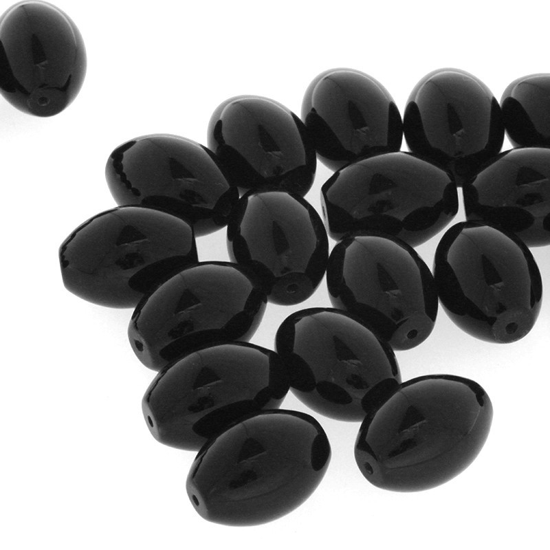 Onyx olives 12x16mm 1pc KAON126