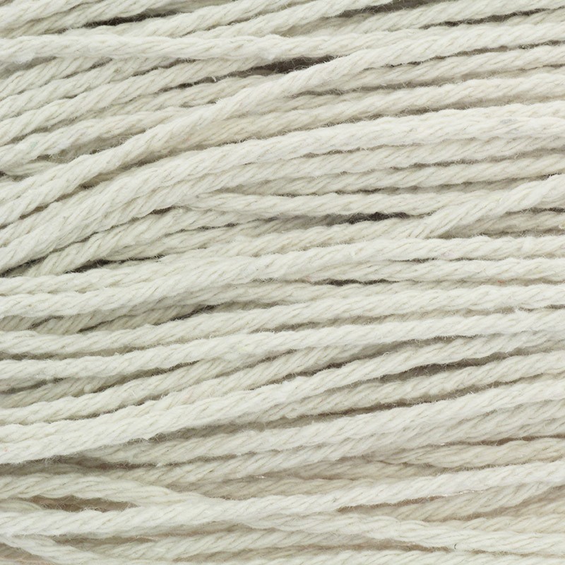 Twisted cotton string for macrame 2mm 100m PWMAKR0201