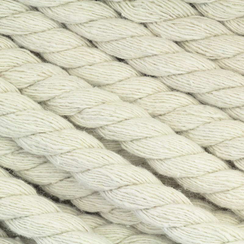 Twisted cotton cord 10mm 1m PWMAKR1001