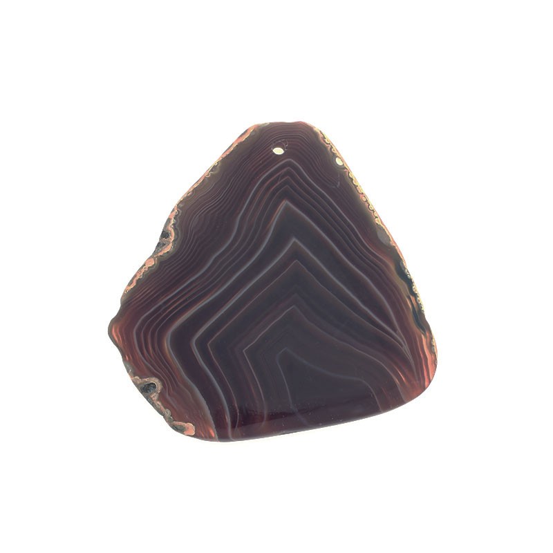 Brown agate / pendant 59x60mm / 1 piece KAUN020
