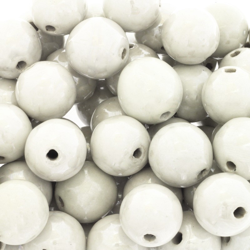 Ceramic ball 24mm ivory gloss CKU24K08L