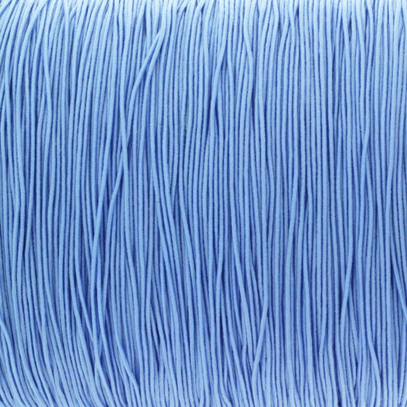 Elastic hat / braided blue 0.8mm 2m GJK025