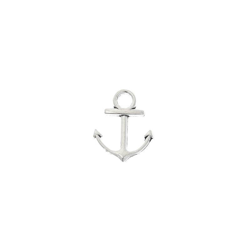 Anchor pendants / antique silver 18x22mm 2pcs AAT541