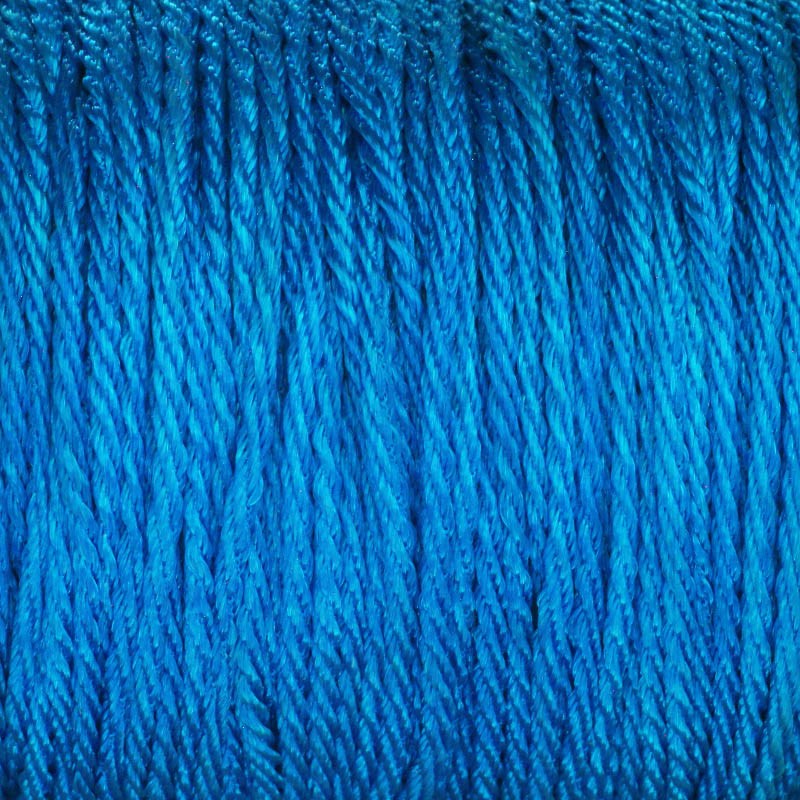 Sznurek nylonowy/ skręcany/ niebieski 2mm 5m PWLS2006