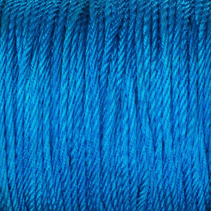 Sznurek nylonowy/ skręcany/ niebieski 2mm 5m PWLS2006