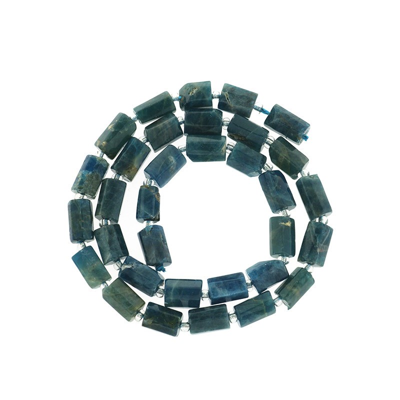 Apatite / faceted rollers 8x11mm / 10pcs / KAAPTW01