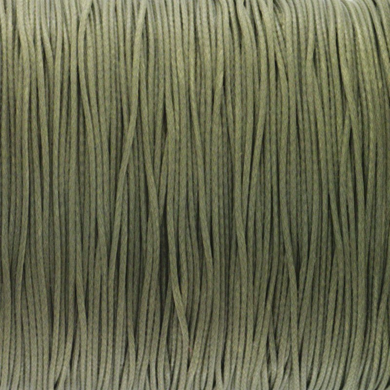String / braided 0.5mm / khaki green / strong / fusible 2m RW037