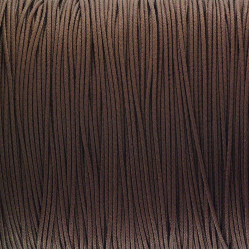 String / braided 0.5mm / milk chocolate / strong / fusible 2m RW041