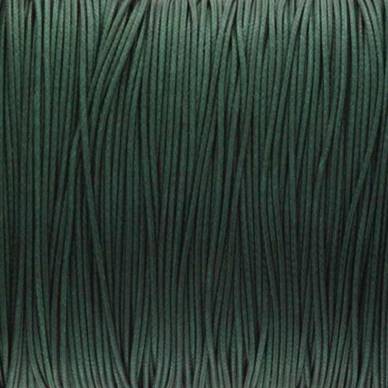 Sznurek/ pleciony 0.5mm/ ciemny zielony/ mocny/ topliwy 2m RW042