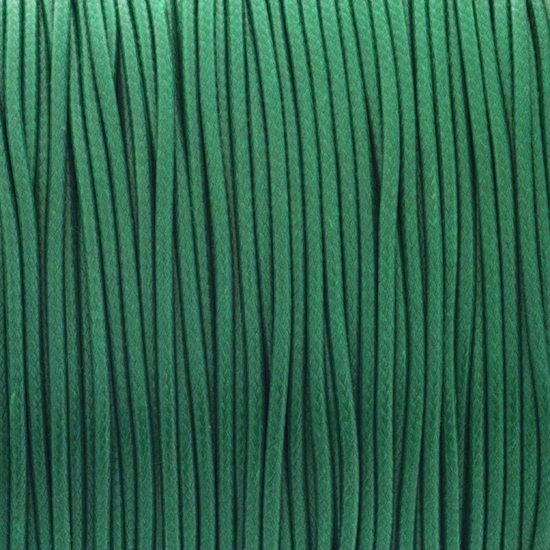 Polyester cord 1.5mm / braid / green / 2m / PW260