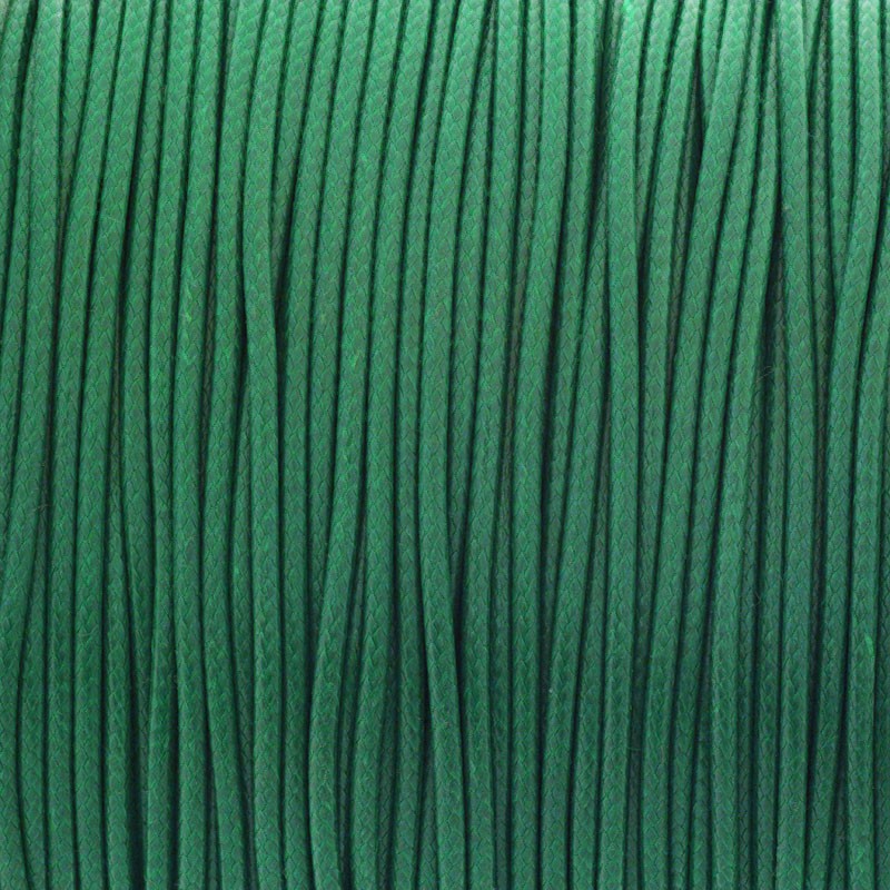 Polyester cord 1.5mm / braid / green / 2m / PW260