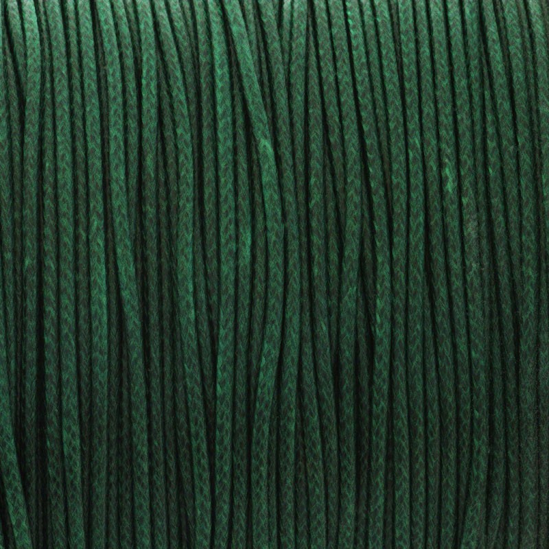 Sznurek poliestrowy 1.5mm/ plecionka / ładny zielony/ 2m/ PW261