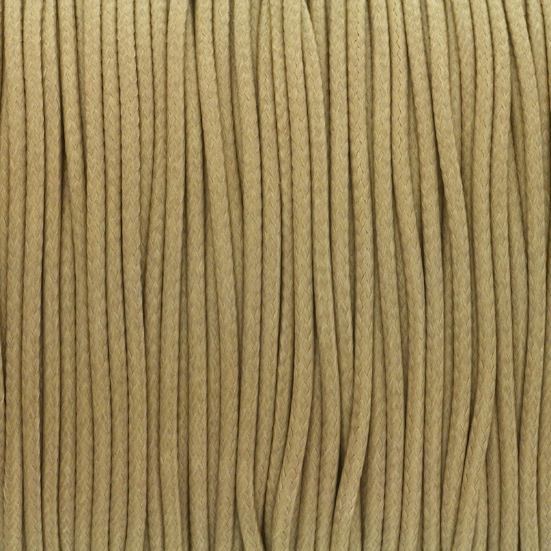 Polyester string 1.5mm / braid / peanut butter / 2m / PW267