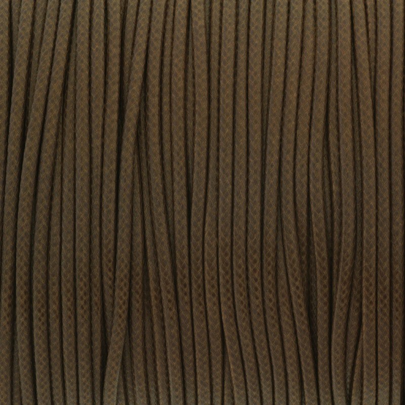 Polyester string 1.5mm / braid / caramel chocolate / 2m / PW269