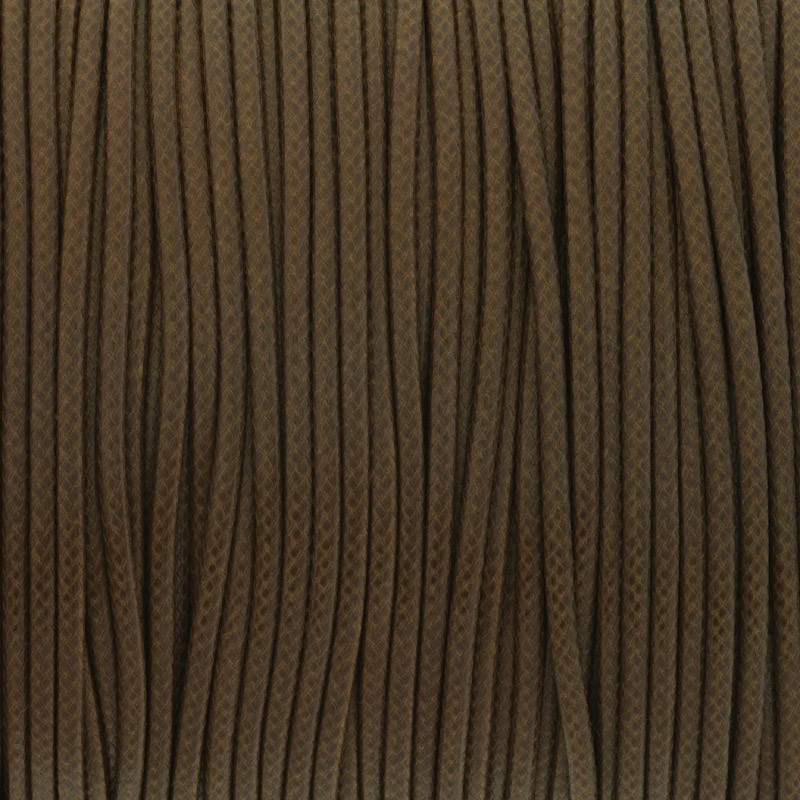 Polyester string 1.5mm / braid / caramel chocolate / 2m / PW269
