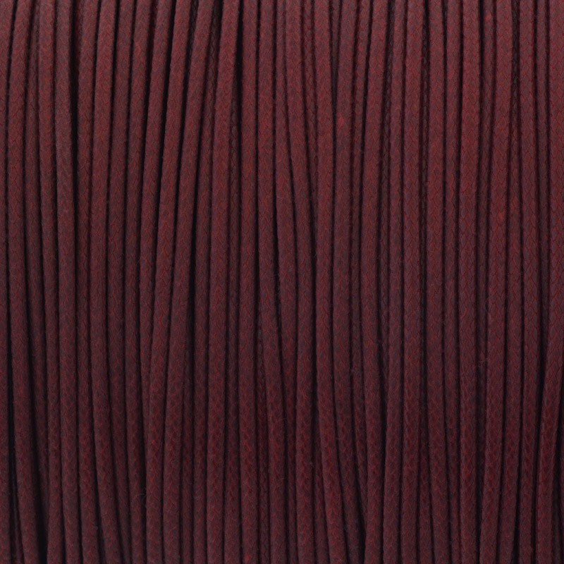 Polyester string 1.5mm / braid / nice burgundy / 2m / PW271