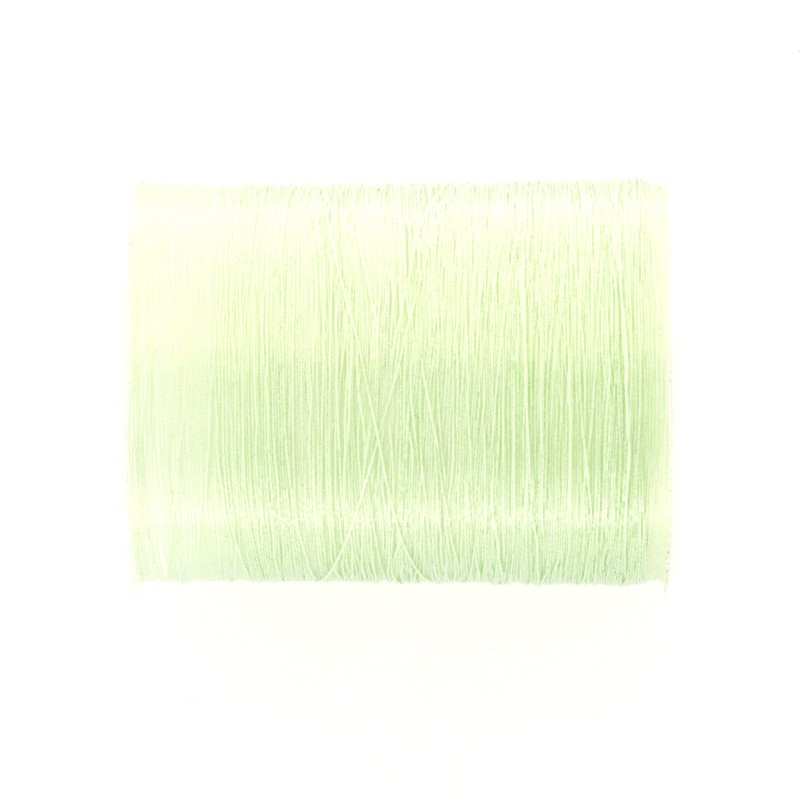 Metallized threads / 0.1mm / light pistachio / spool 34m NCME0103
