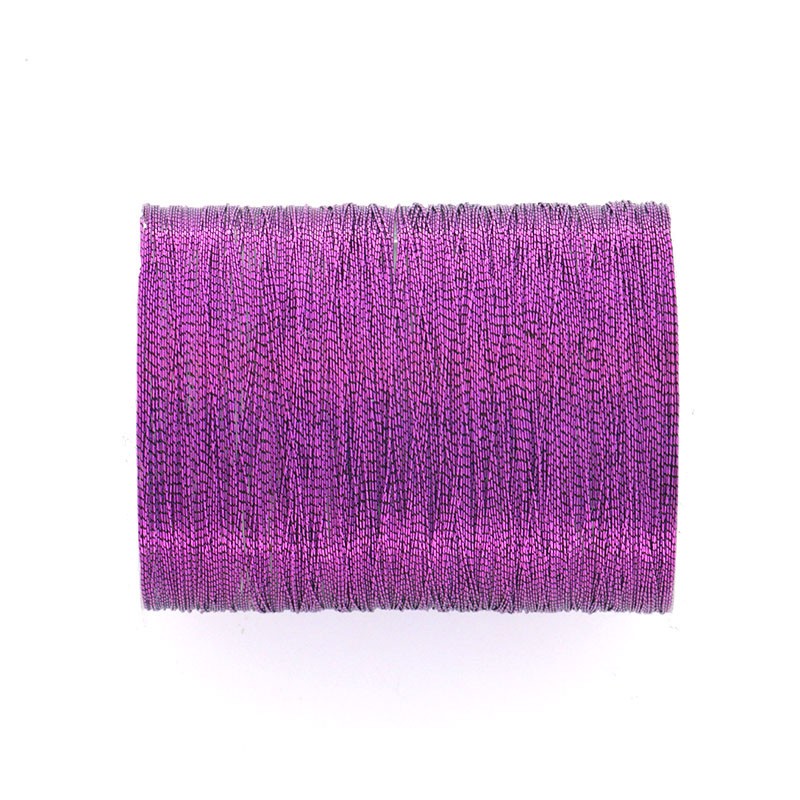 Metallized threads / 0.1mm / juicy violet / spool 34m NCME0113