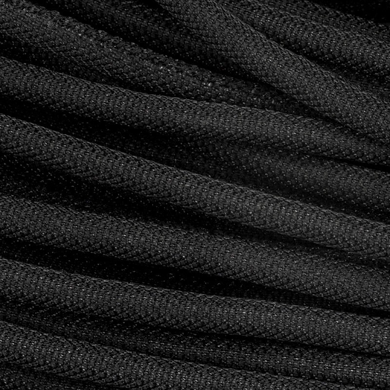 Strap sewn in lurex fabric / black / 6mm from a 1m spool RZSZ74