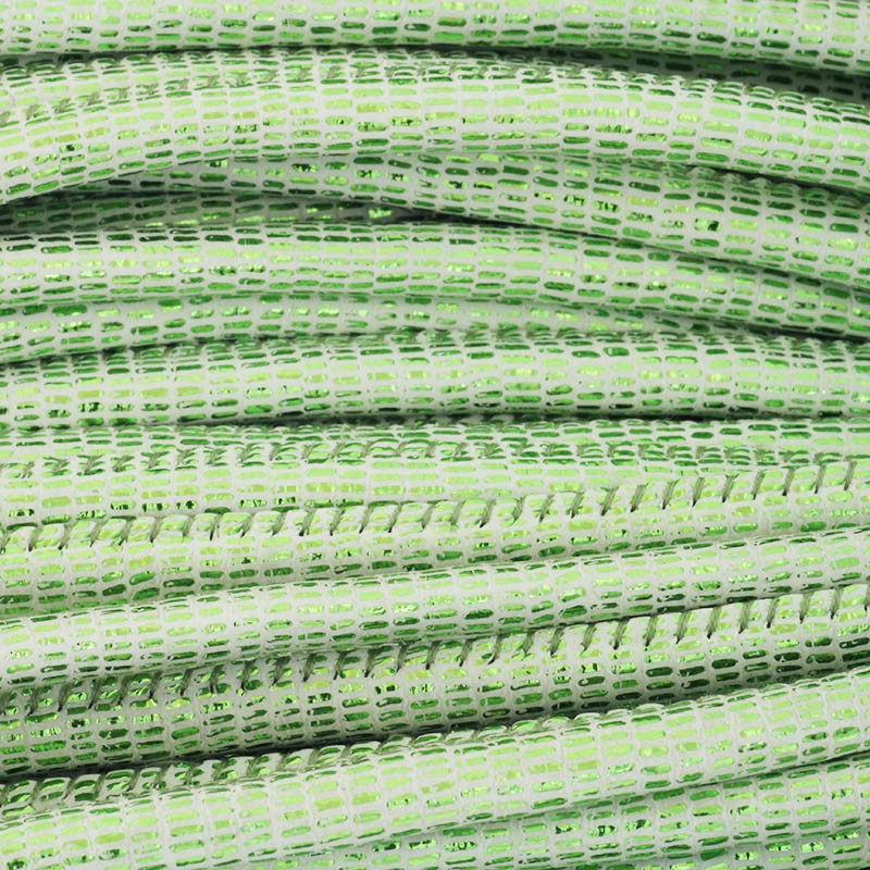 Strap sewn Strokes / green / 6mm from a 1m spool RZSZ63