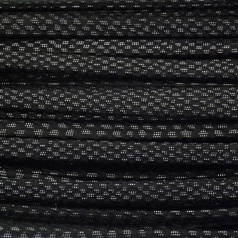 Snake strap / black silver / 6x3mm from a 1m spool RZSZ173