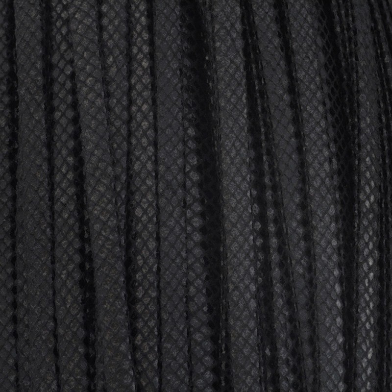 Arlequin strap / black / 5x3mm from a 1m spool RZSZ110