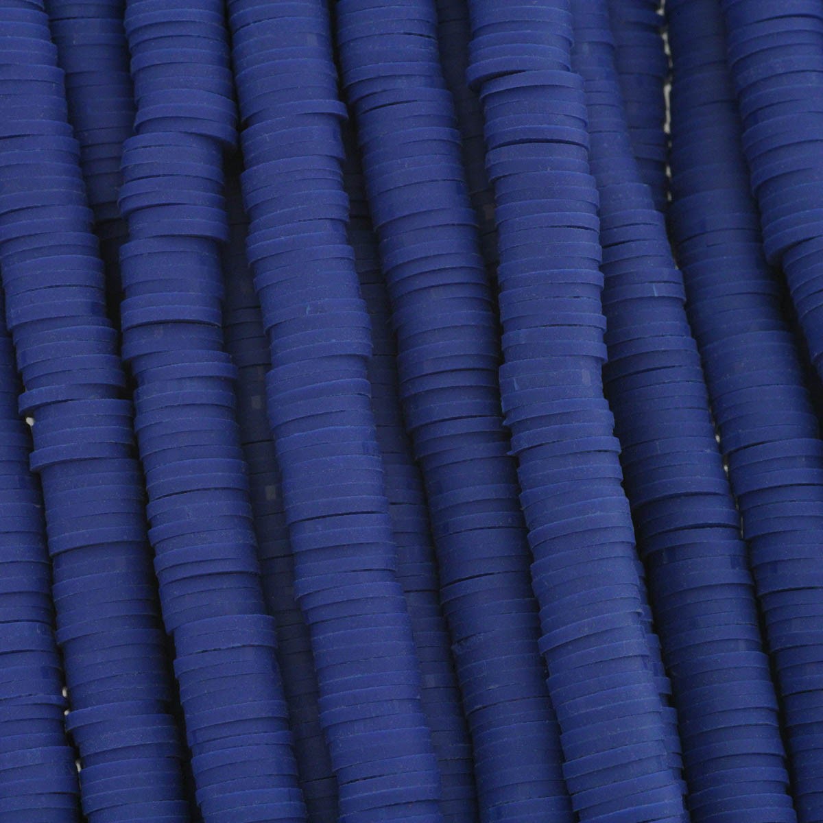 Katsuki beads / royal blue / 8mm discs / 40cm rope / MOKA08025