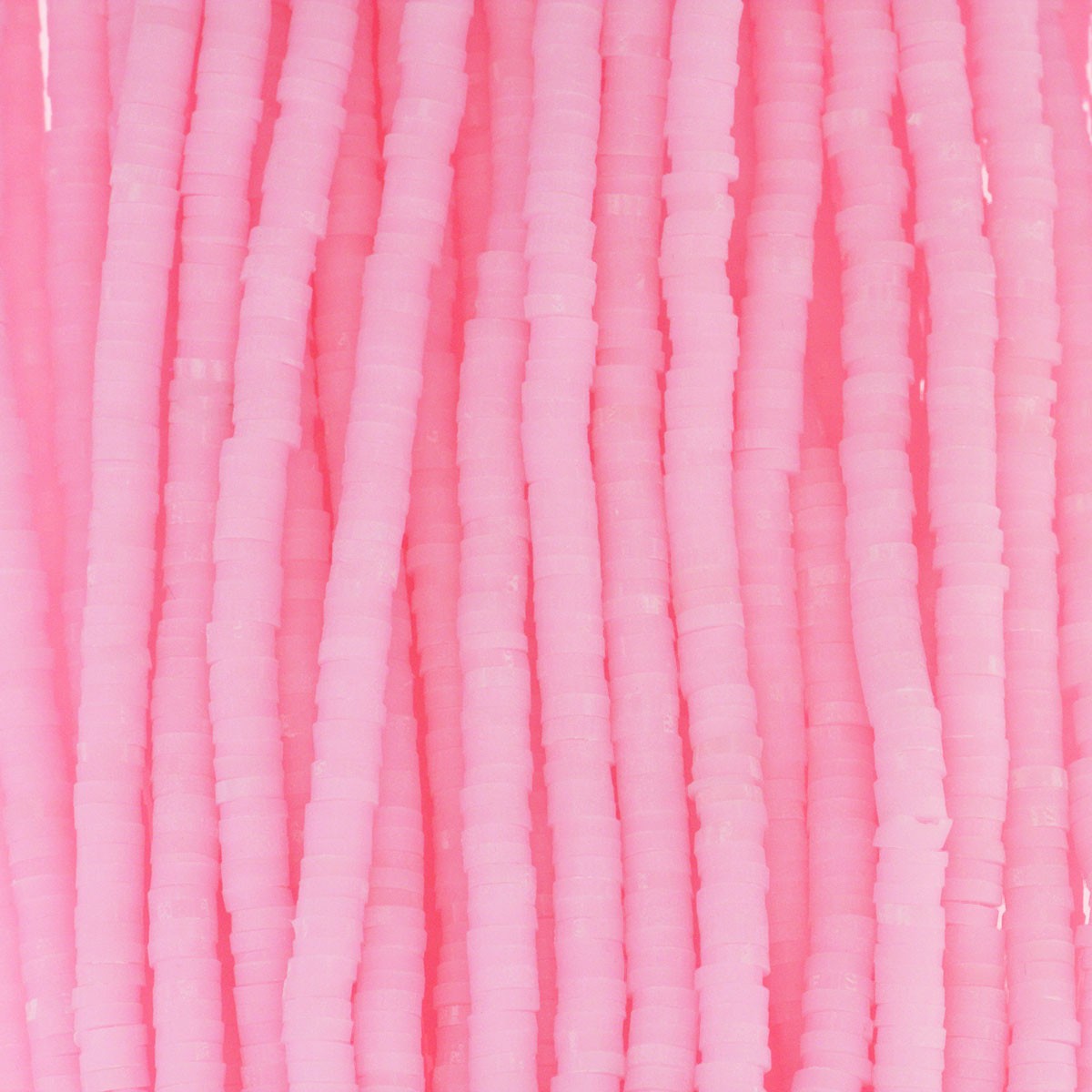 Katsuki beads / pretty pink / 4mm rings / 40cm rope / MOKA04031