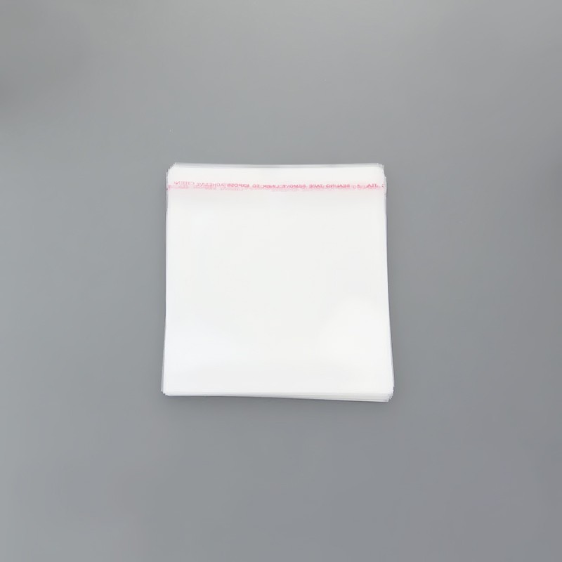 Cellophane bags 10x9 + 2cm transparent 200pcs OPOPP1011