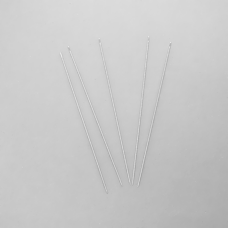 Tatting needles long 12cm, thickness 0.7mm 2pcs. IG006