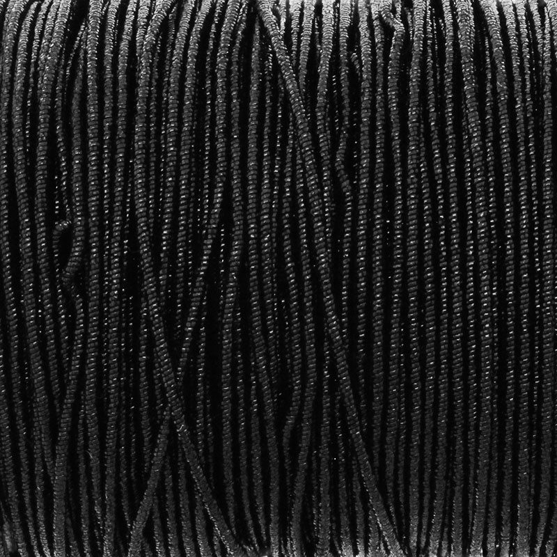 Metallic braided wire / black / 1.5mm 1m DRPPL1508