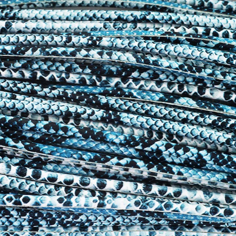 3mm turquoise snake strap with 1m spool RZSZ222