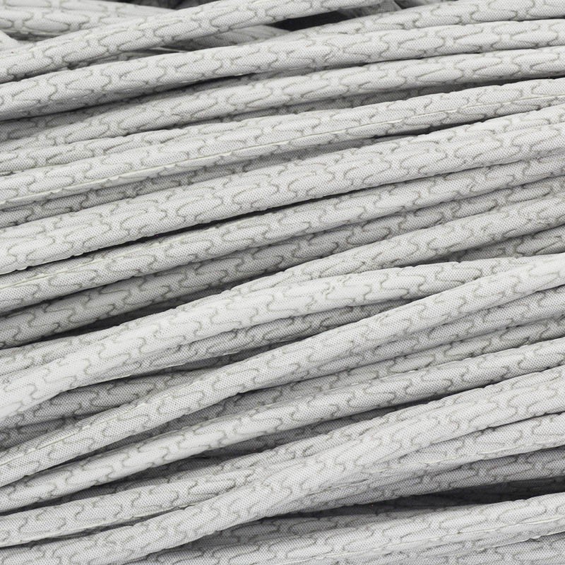 Embossed strap / gray mat / 3mm from a 1m spool RZSZ224