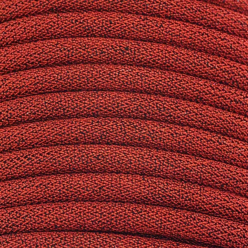 Nylon string / braid on a tube / red / 5mm 1m PWE305